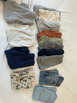 Toddler Boys 3T Pants & Shorts all Bottoms Bundle – 14 Pieces