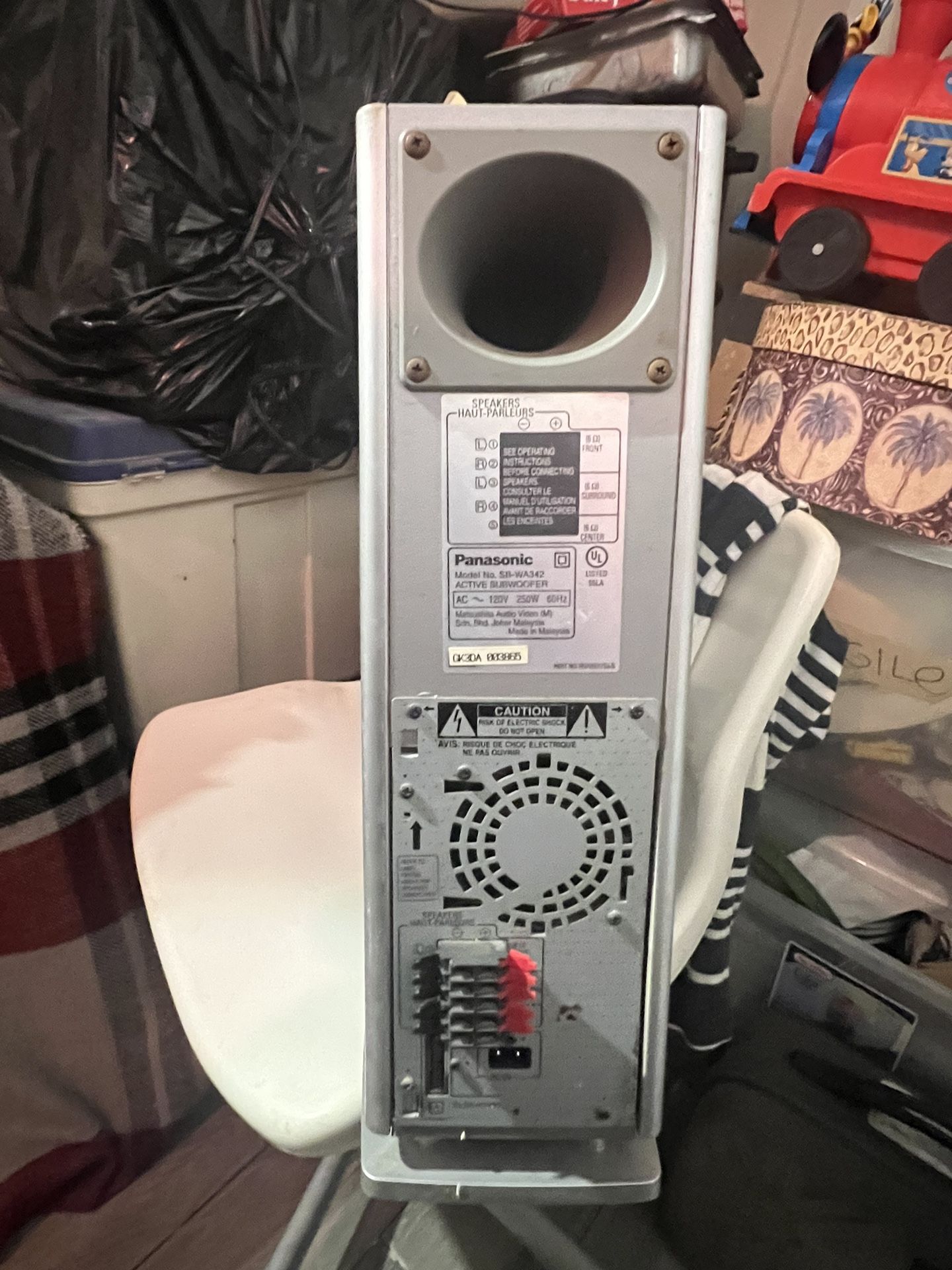 5disk DVD And Active Subwoofer