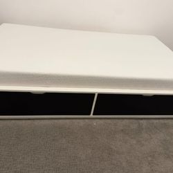 Twin Size Bed With Mattress and Drawers 