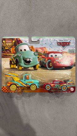 Mater and lightning race to celebrate