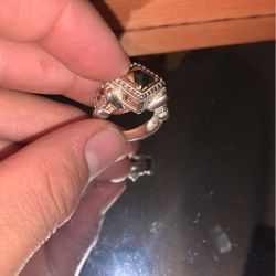 14k Ring With Silver