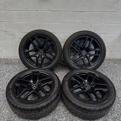 21" OEM Mercedes-Benz G-Class Wheels Rims Set of 4 21x10 5x130 with tires