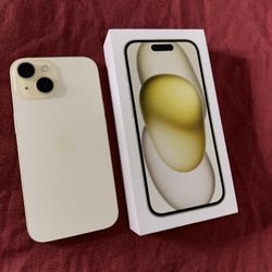 Unlocked Brand New Apple iPhone 15 Yellow 128gb Works With Any Carrier 