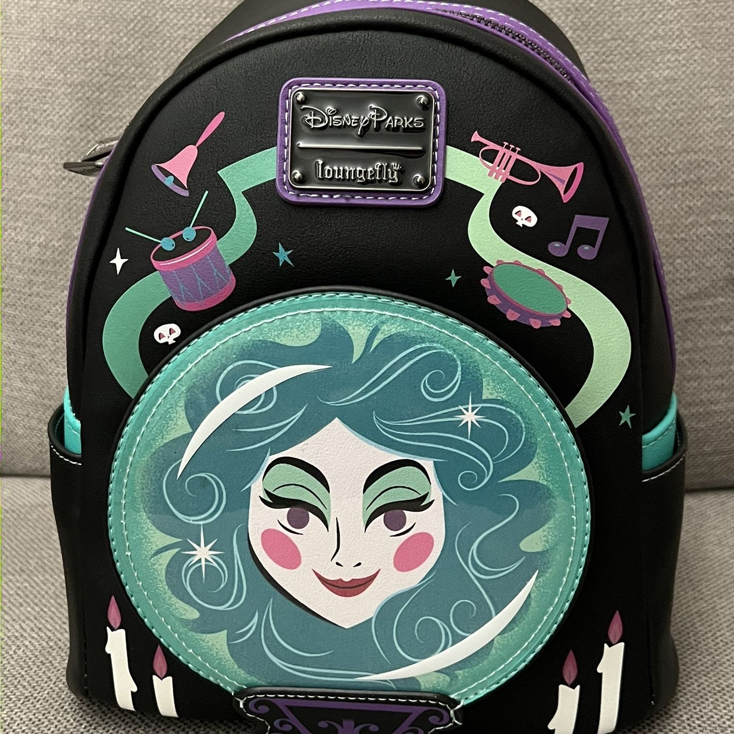 NWT Haunted Mansion Madame Leota Loungefly glow in the dark 