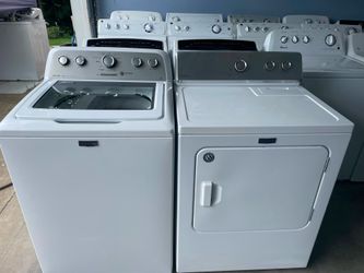 Maytag washer and dryer big capacity