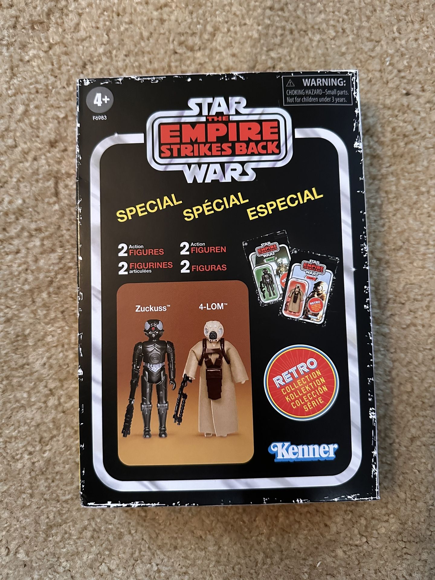 Kenner Star Wars 2-pack Action Figures (Zuckuss & 4-Lom)