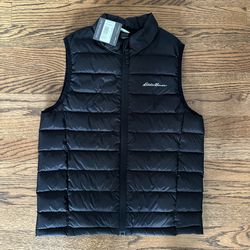 NWT Size 7 / 8 Kids Eddie Bauer CirrusLite Down Black Vest