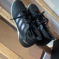 Black Adidas Cleats