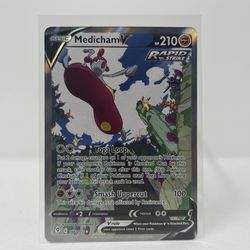 Medicham V (Alternate Full Art) - SWSH07: Evolving Skies *TRADE IN YOUR OLD  GAMES/POKEMON CARDS CASH/CREDIT* for Sale in Ontario, CA - OfferUp