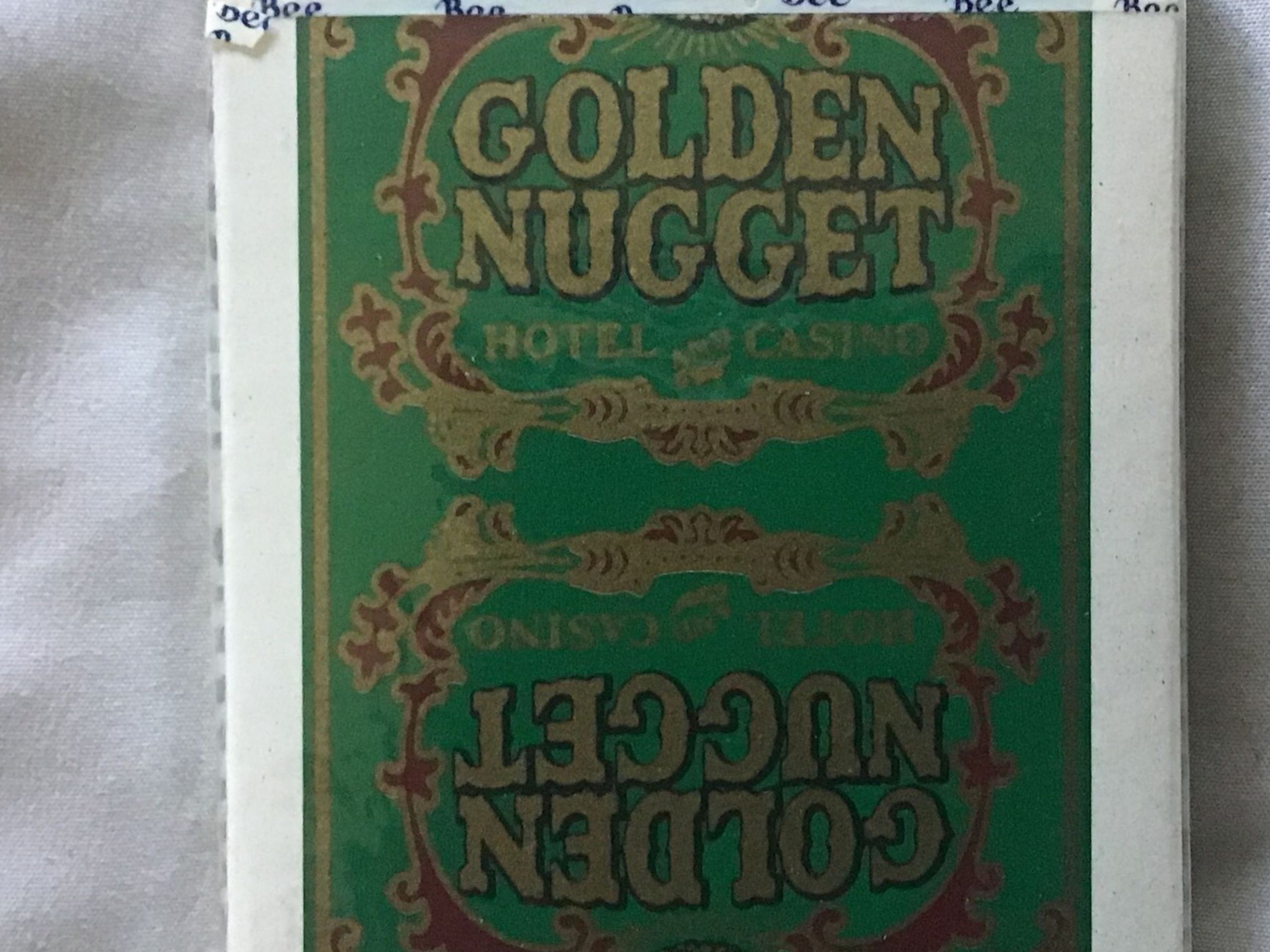 A Vintage Deck Of Golden Nugget Playing Cards Still Sealed (MIB)