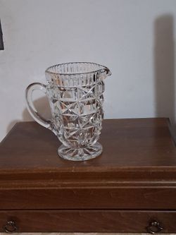 Crystal pitcher
