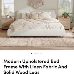 King Size Real Wood Bed Frame - NEW in Sealed Box