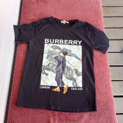 Burberry London England T-shirt size Small for Men 