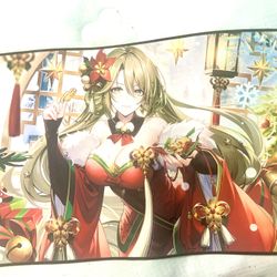 Grand Archive Kongming Playmat TCG 60x35cm Yuletide Cheer