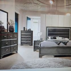 Flores Furniture  E.king 5pcs Set