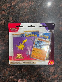 Pokemon 30th Sticker Collection Lucario