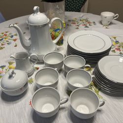 Authentic Bavarian Tea Set (Mitterteich)