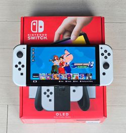 Nintendo Switch OLED 🔥Dual Mod🔥 60 Games + FreeShops + Movies