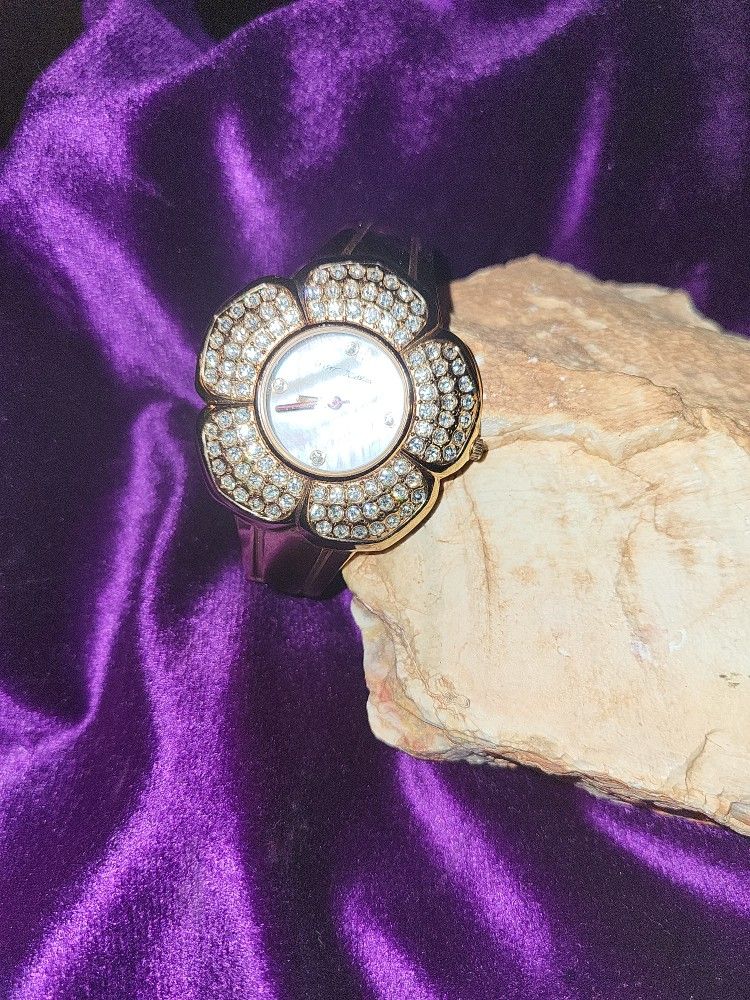 Betsy Johnson Rose Gold Watch