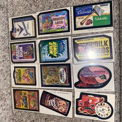 Vintage Trading Cards In At Mantiques Mecha Market Section 70s-2000s Wacky Packs Garbage Pail Kids Pokemon 