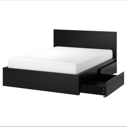 IKEA Bed Frame + Mattress 
