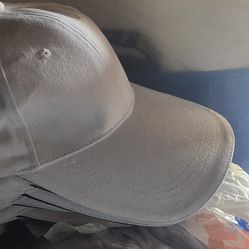 60 NEW white adjustable caps