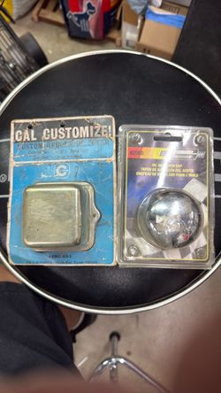 Chrome Voltage Regulator Cover & Oil Breather Csp