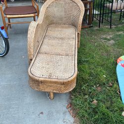 Wicker chair
