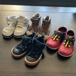 Air Jordan and Converse etc. Size 8 Toddler Shoes