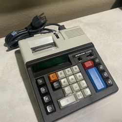 Vintage Adler 12XP/12XPD Calculating Machine Printing Calculator 