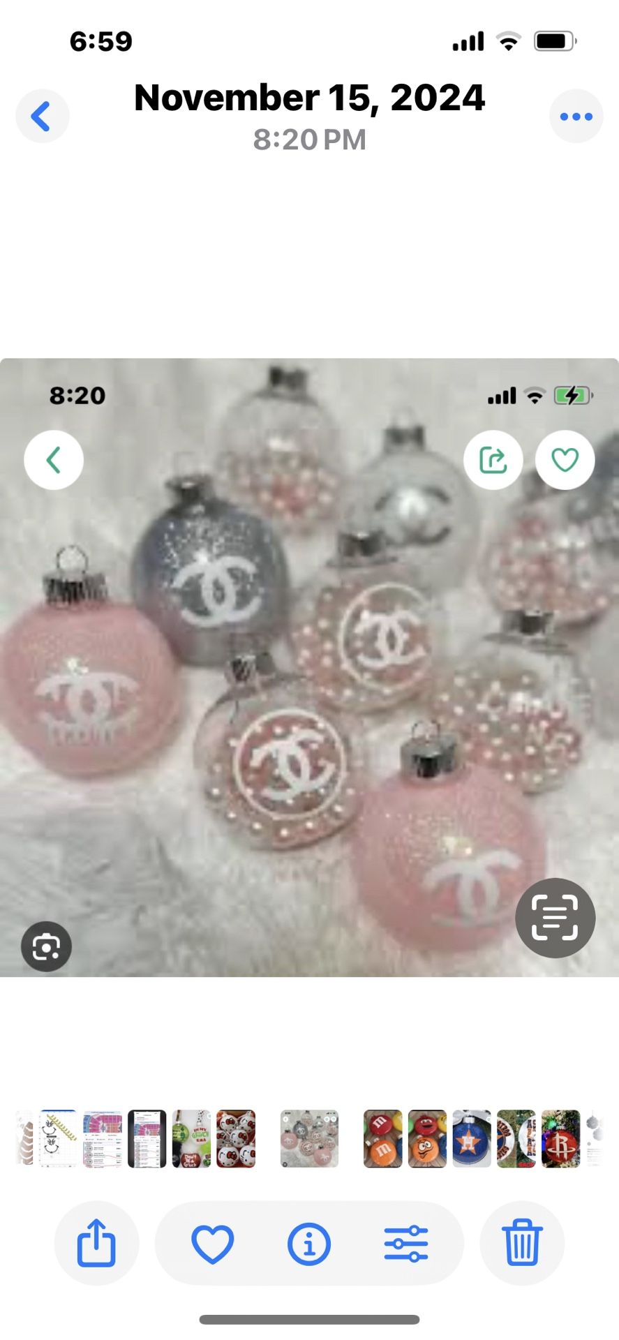 Designer Christmas Ornaments