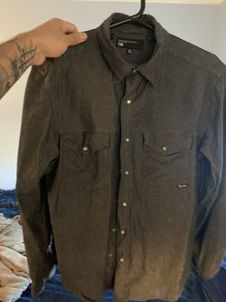 Medium Four Star button Up