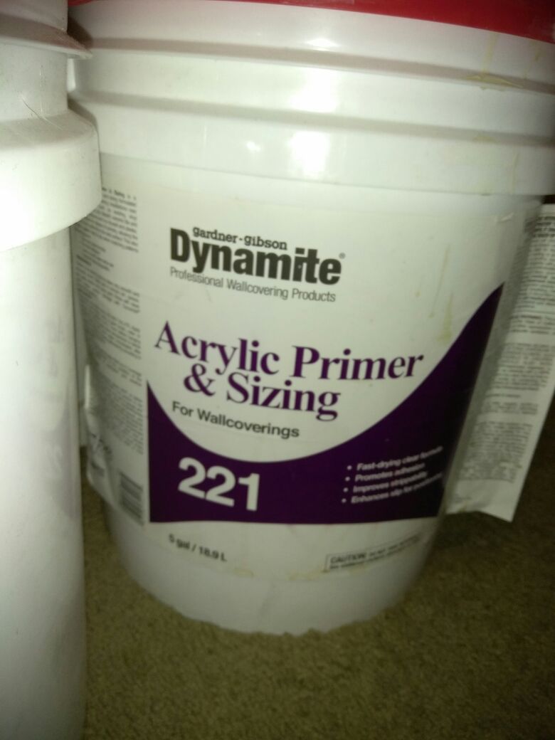 Dynamite acrylic primer and sizing