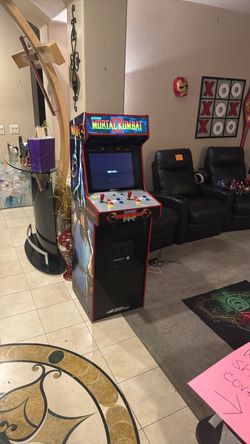 🔥 ARCADE1UP MORTAL KOMBAT II — 12 GAMES IN 1 — FULL ARCADE CABINET 🔥 Full size, no riser needed!