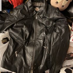 Lady Leather Jacket (L)