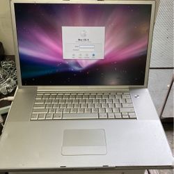 Passcode Locked 17” Mc Power Book G4 $195