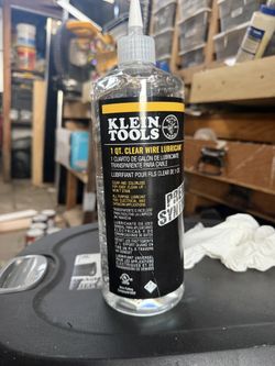 Klein Tools 1 Quart Clear Wire Lubricant