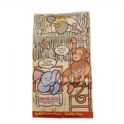 Vintage 1998 McDonald's Happy Meal Bag Teanie Beanie Babies Clubhouse Mar 16 98