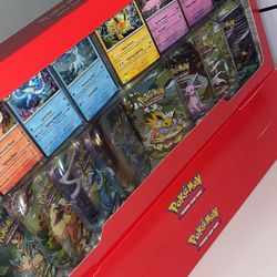 Prismatic evolutions Costco tins