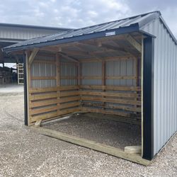 8ft.x12ft. Run-in Shed Loafing Shed 
