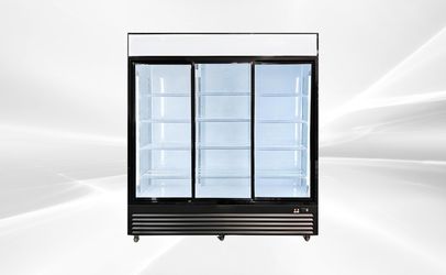 NSF 72 inches slide door cooler Refrigerator Merchandiser GSC-50