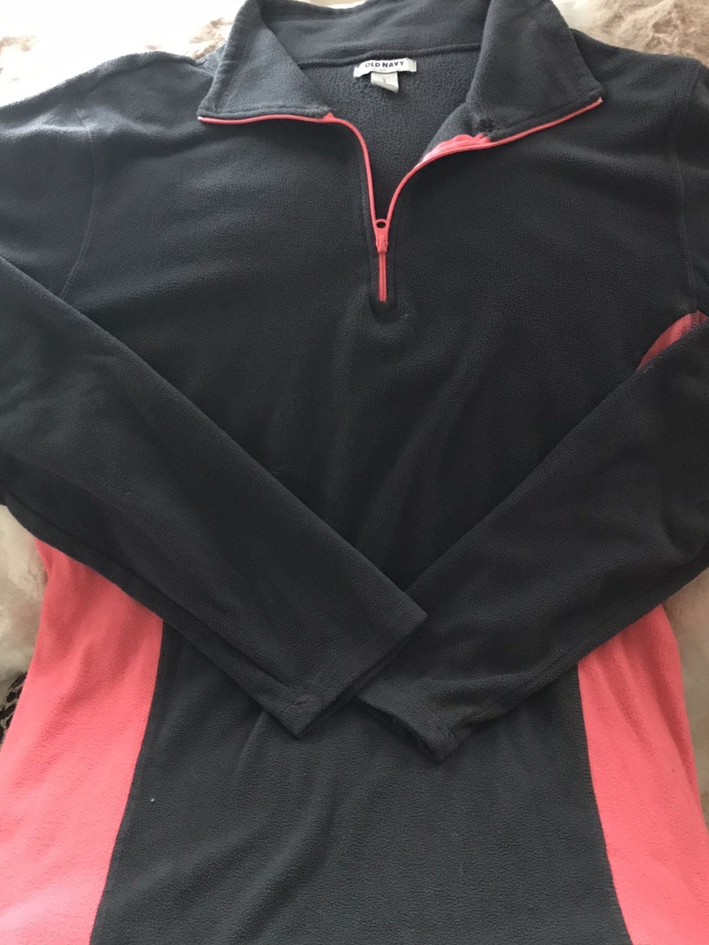 Old Navy Quarter Zip Up Fleece Jacket