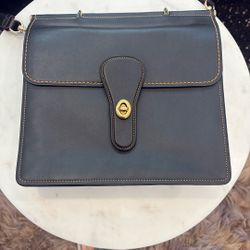 Coach 1941 Willis Top Handle Tan Stitching Bag