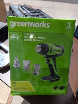 Greenworks 24V Cordless Heat Gun Kit