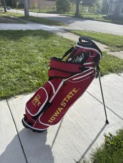 WinCraft Back Nine Iowa State Cyclones 8-Way Golf Stand Bag New w/ Tags