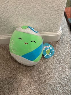 Squishmallows Gist Soda Can Plush 7” Food Squad. Has Tag