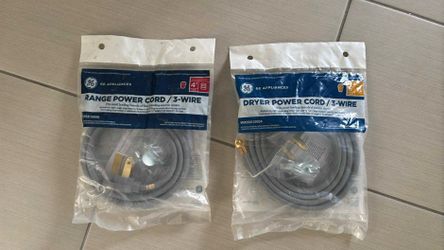 New dryer cord 3 wire each one $8