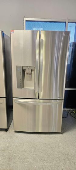 LG French Door Fridge – Stainless, Ice/Water, 26 cu ft