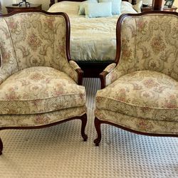 Ethan Allen Made in Italy Accent Chairs – Pair – $395