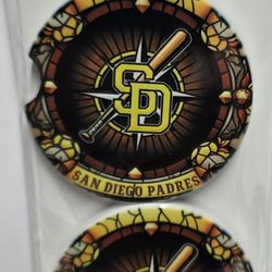 San Diego Padres Car Coasters
